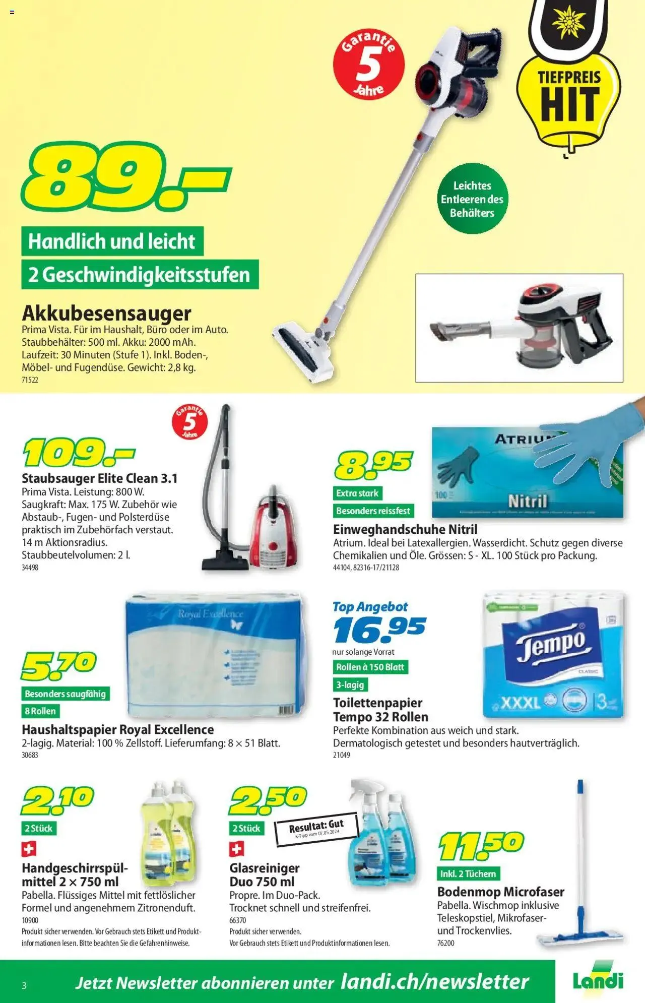 Landi Aktionen von 5. August bis 18. August 2024 - Prospekt seite  7