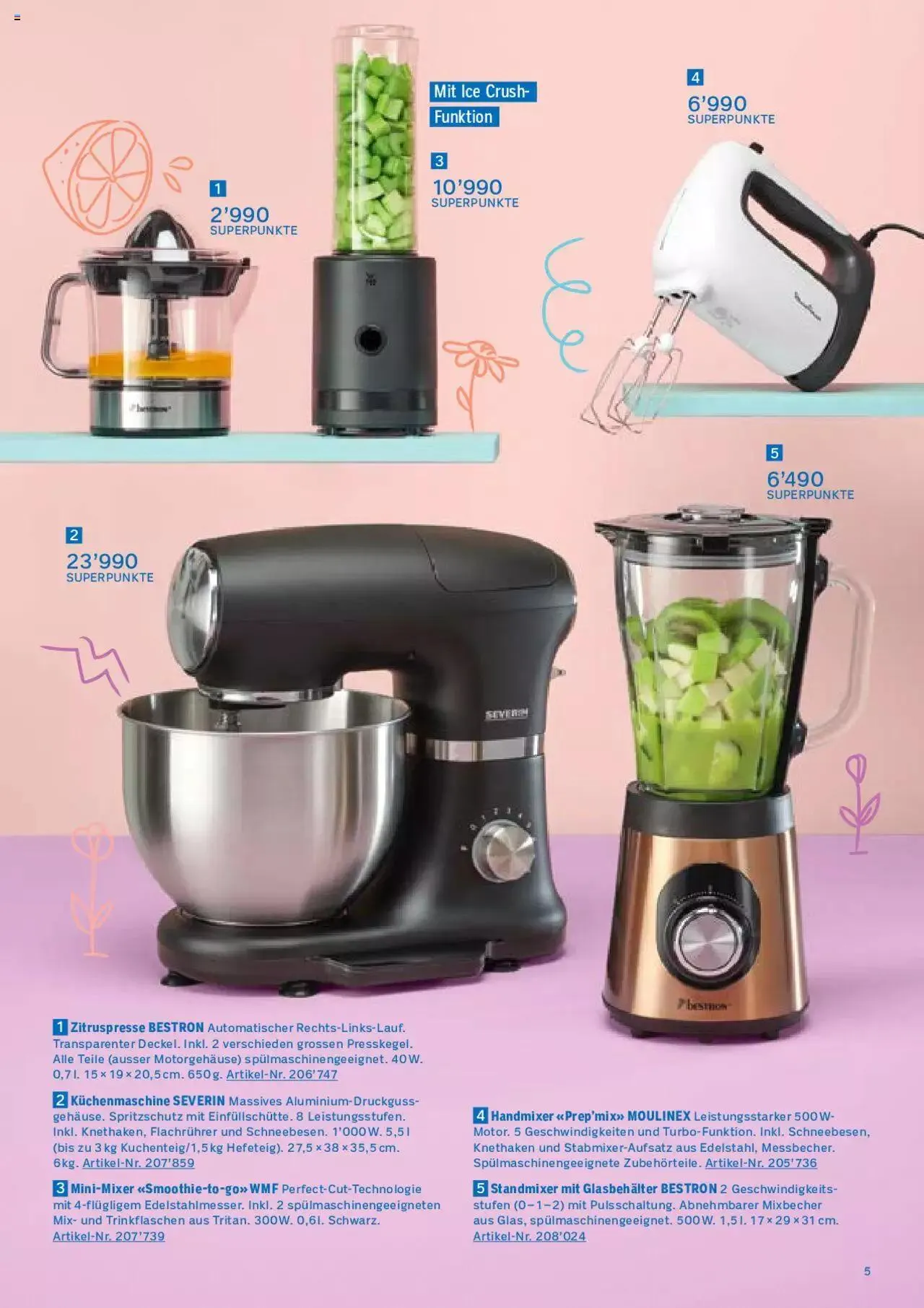 Coop Praemien Shop Aktionen von 20. Februar bis 31. Dezember 2024 - Prospekt seite 5