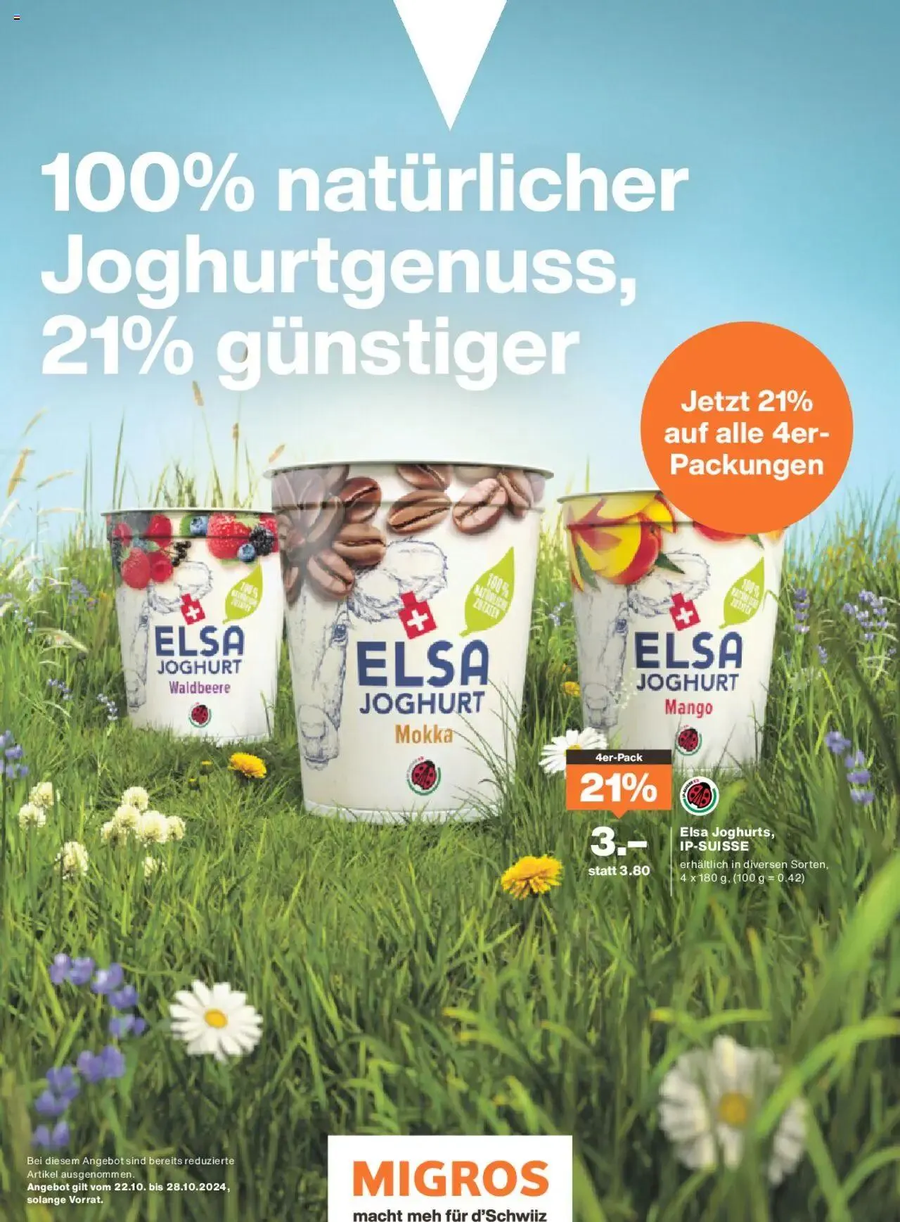 Migros - Magazin von 21. Oktober bis 27. Oktober 2024 - Prospekt seite  6