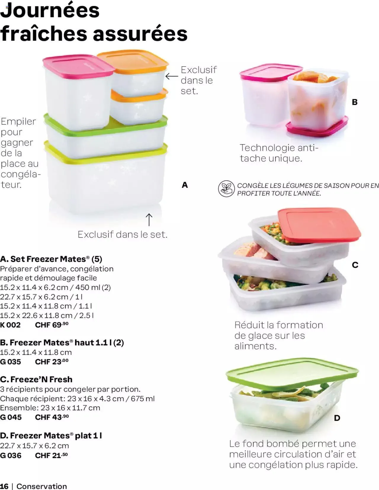 Tupperware Aktionen Frühling / Sommer 2024 von 5. März bis 31. Dezember 2024 - Prospekt seite 16