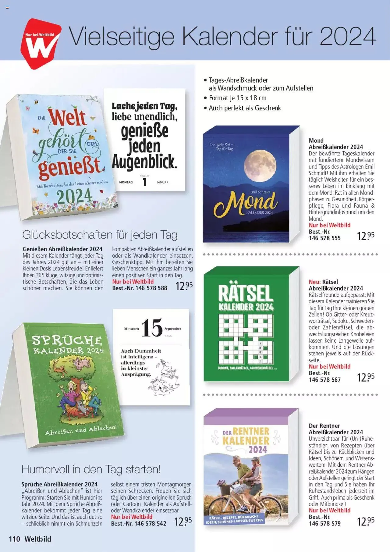 Weltbild Aktionen von 1. Juli bis 31. Juli 2023 - Prospekt seite  110
