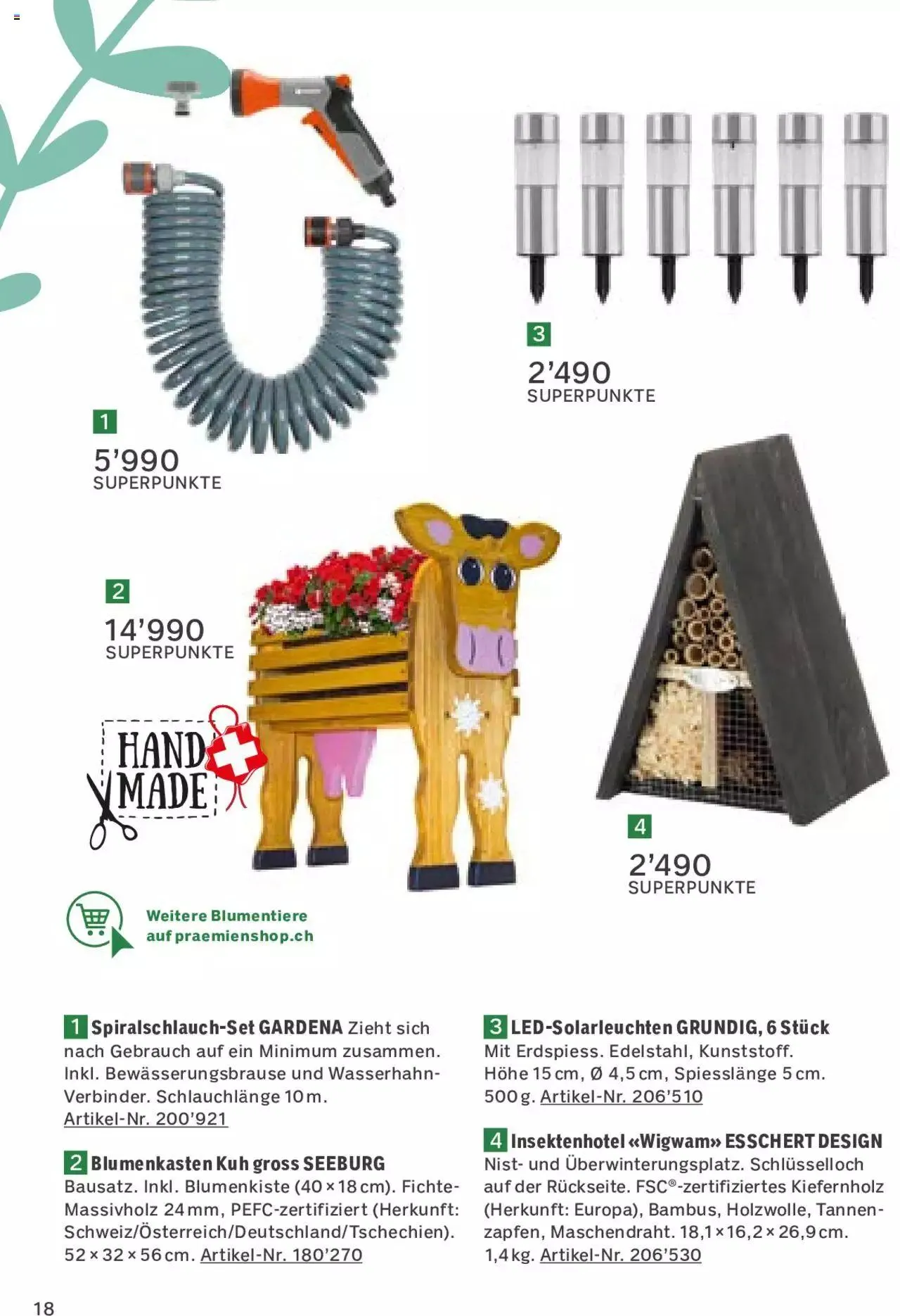 Coop - Pack den Frühling an von 14. Februar bis 31. Dezember 2023 - Prospekt seite  18