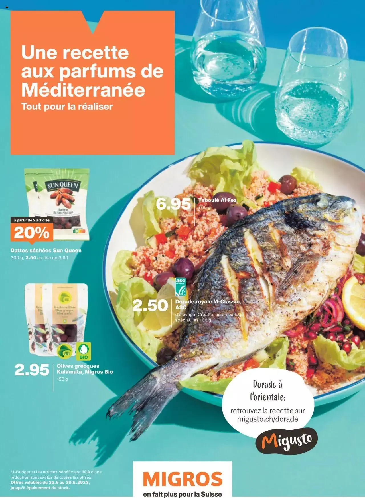 Migros - Magazin FR von 21. August bis 31. Dezember 2023 - Prospekt seite 2