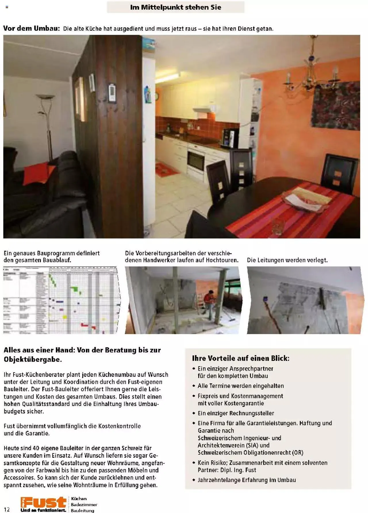 Fust Küchen- und Badezimmerprospekt von 4. März bis 31. Dezember 2024 - Prospekt seite  12
