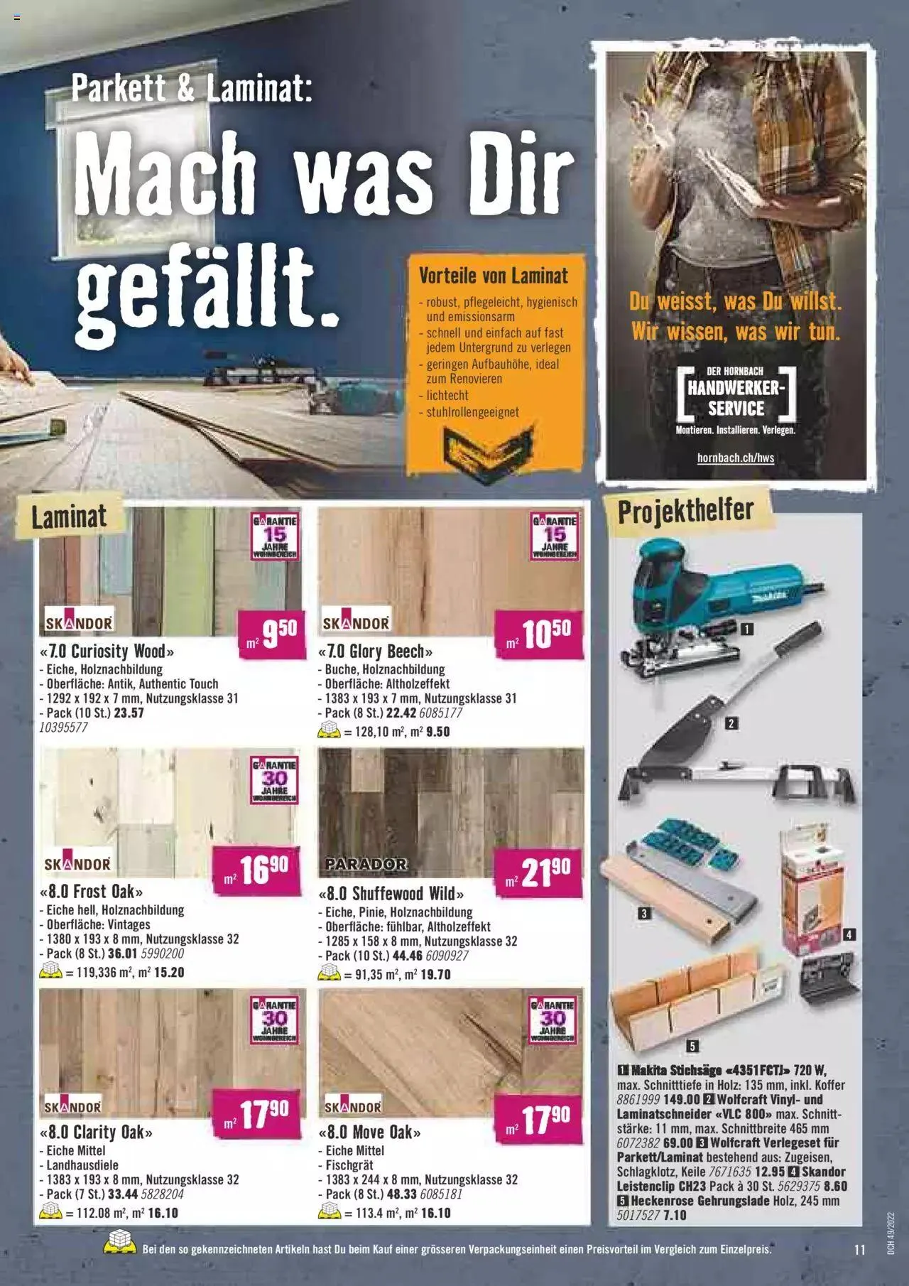 Hornbach - Aktueller Prospekt von 5. Dezember bis 31. Dezember 2023 - Prospekt seite  11