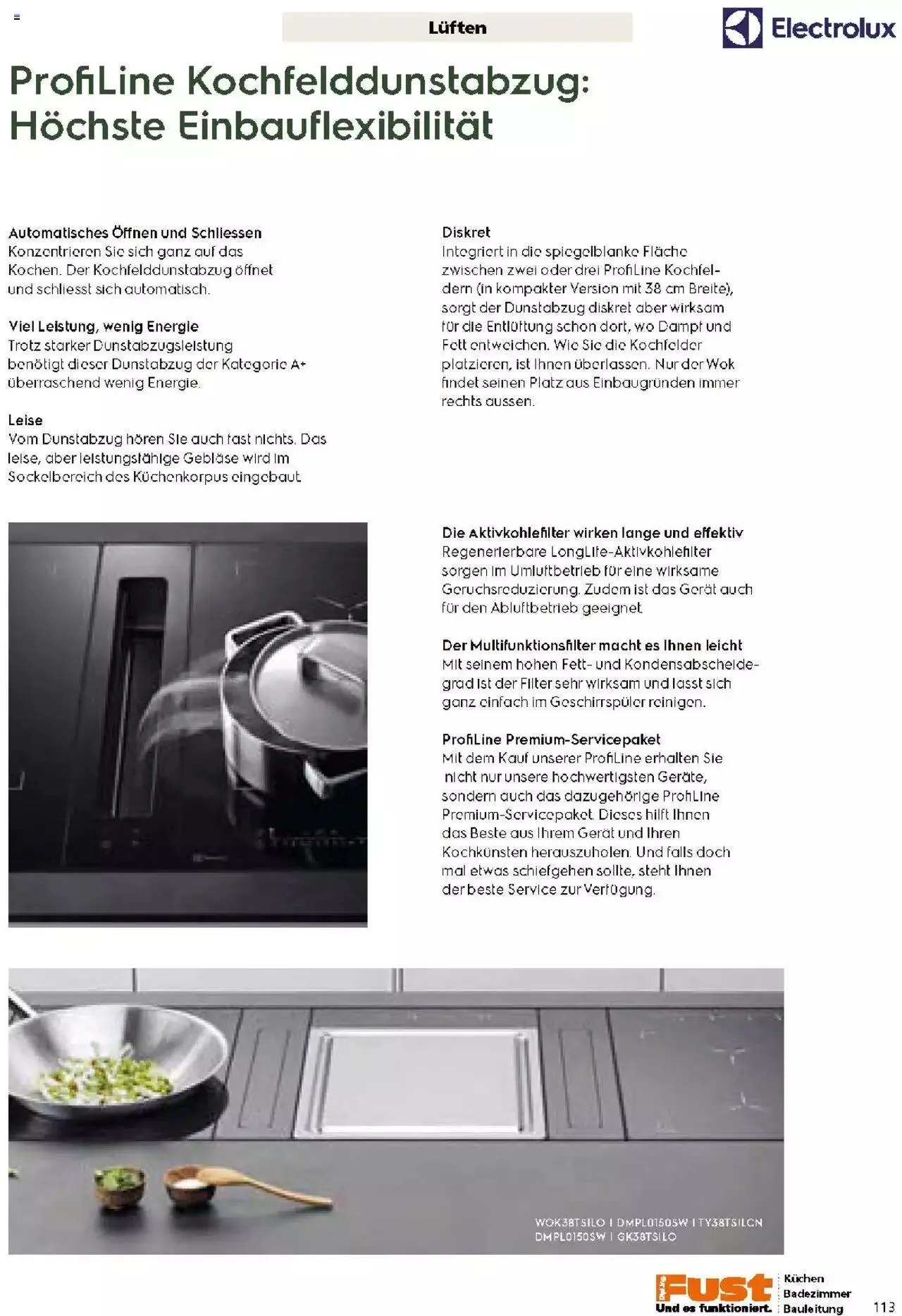Fust Küchen- und Badezimmerprospekt von 4. März bis 31. Dezember 2024 - Prospekt seite 113