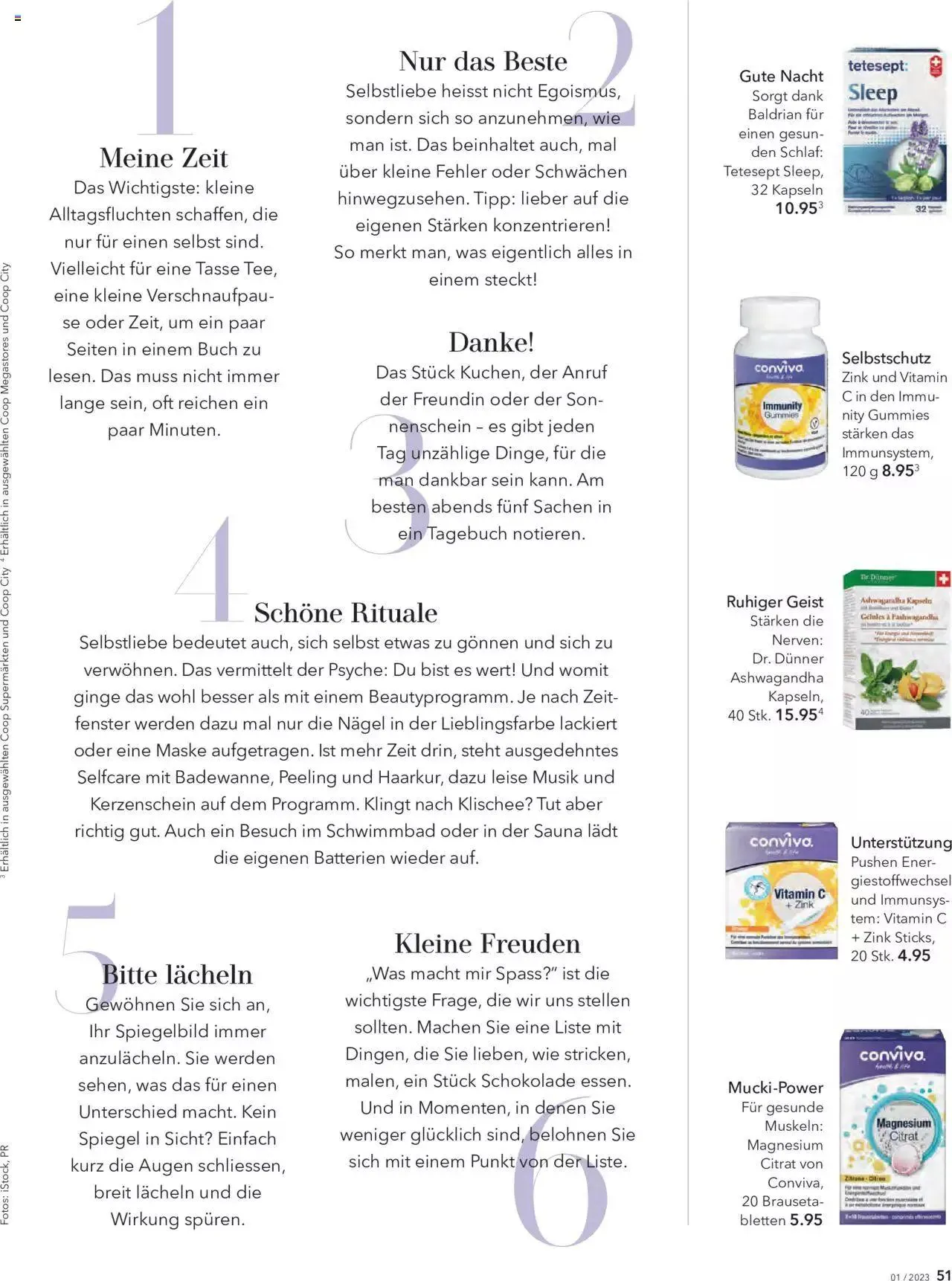 Coop -Beauty & Life von 16. Februar bis 31. Dezember 2023 - Prospekt seite 51