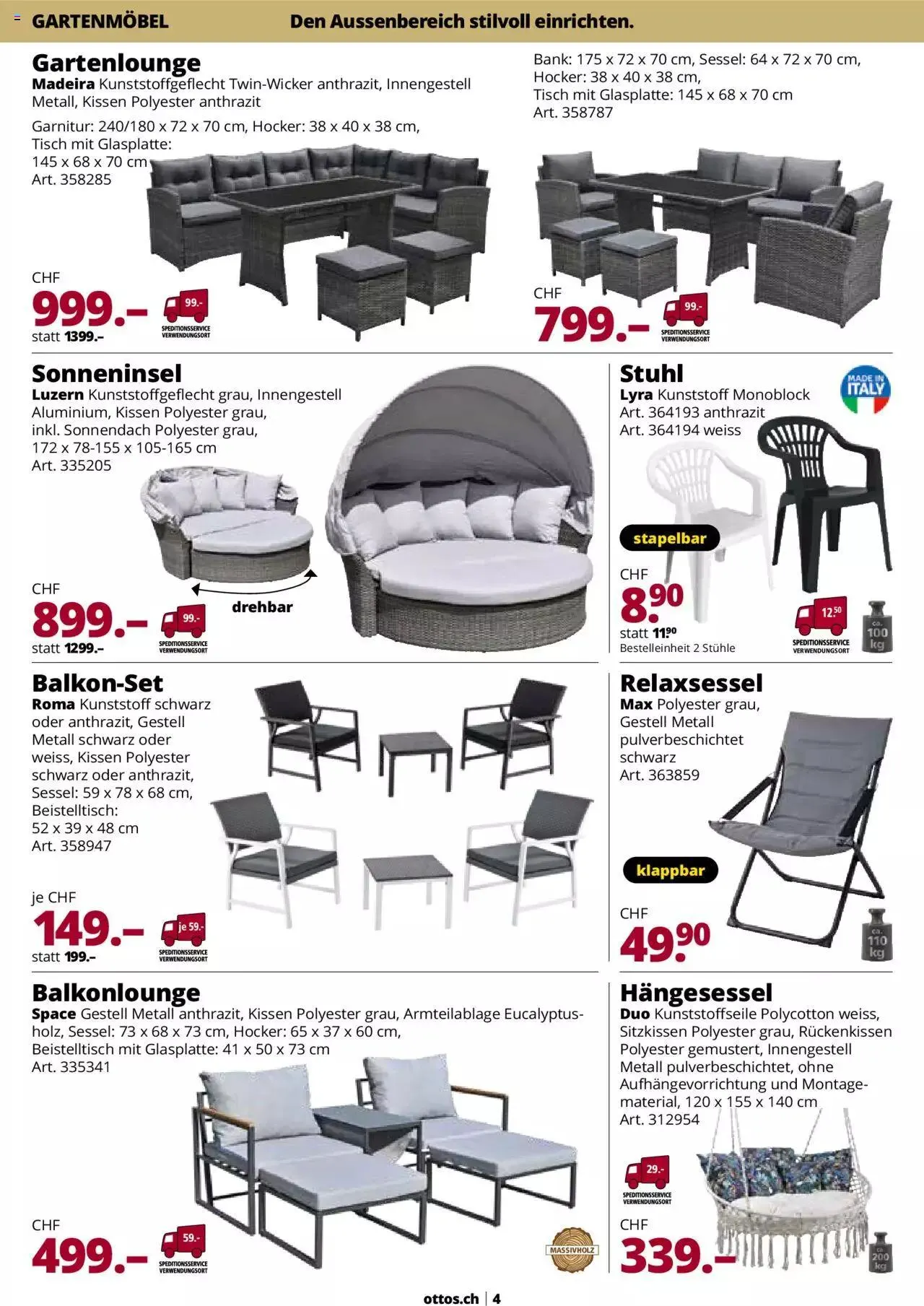 Otto's Online-Katalog von 27. Mai bis 31. Dezember 2023 - Prospekt seite  4