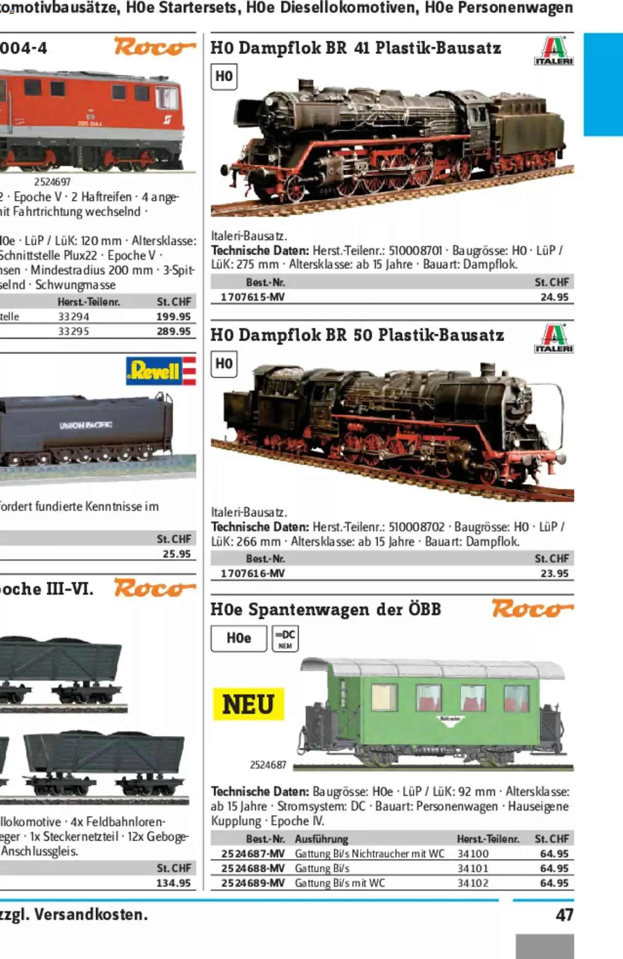 Conrad - Modellbahn Katalog 2022/23 von 5. September bis 31. Dezember 2023 - Prospekt seite  98