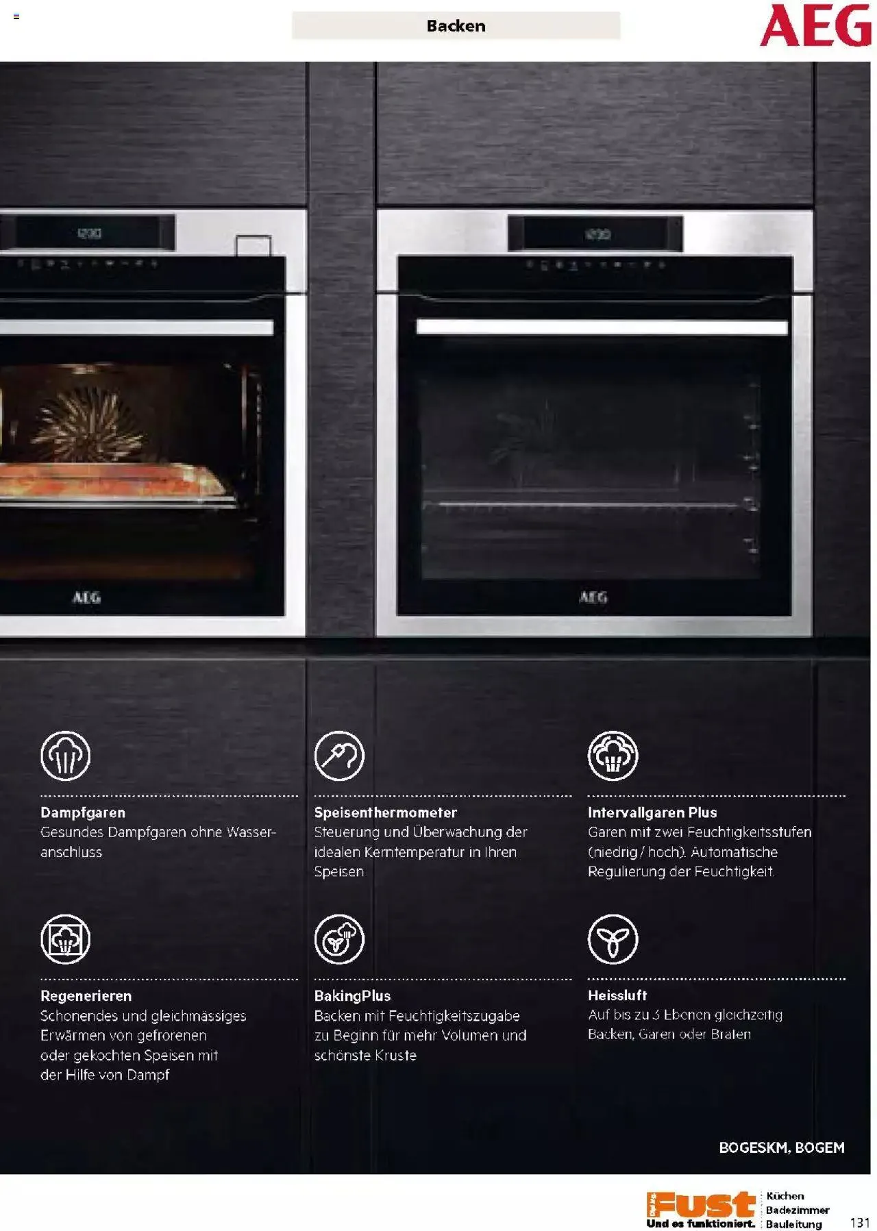 Fust Küchen- und Badezimmerprospekt von 4. März bis 31. Dezember 2024 - Prospekt seite 131