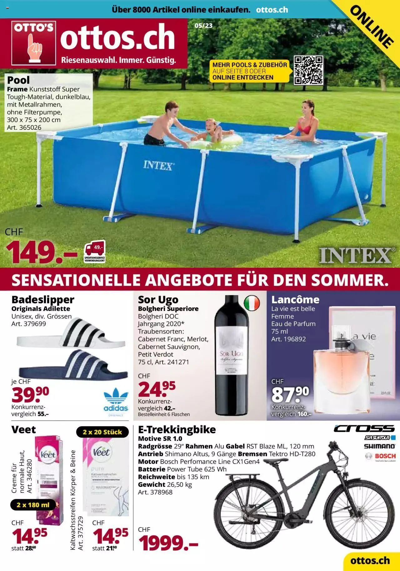 Otto's Online-Katalog von 27. Mai bis 31. Dezember 2023 - Prospekt seite  1