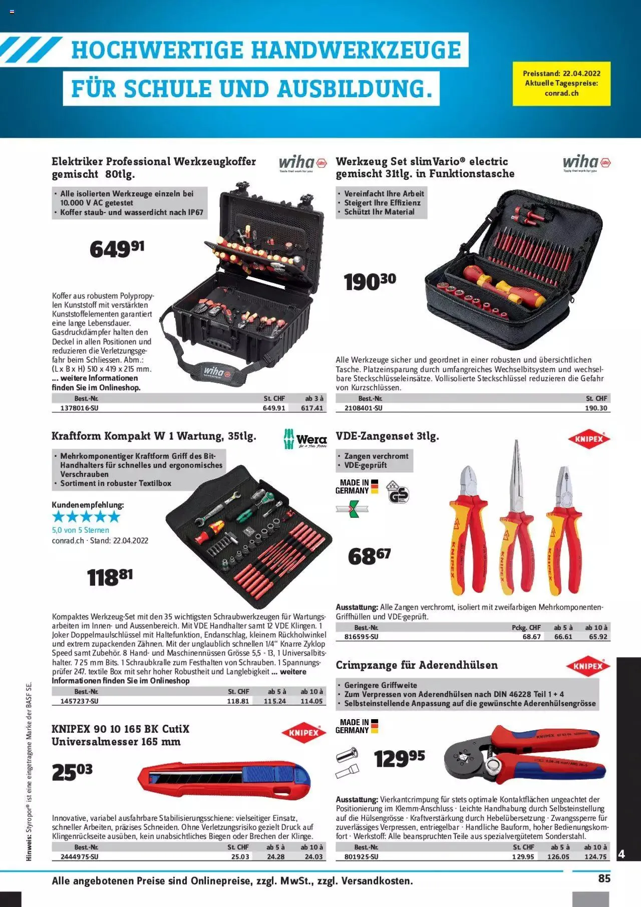 Conrad - Education 2022/23 von 5. Mai bis 31. Dezember 2023 - Prospekt seite  87