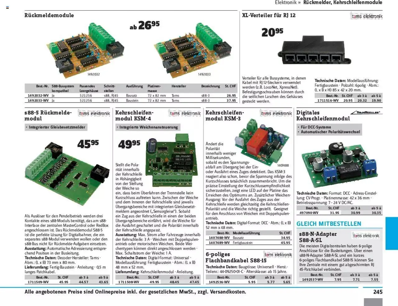 Conrad - Modellbahn 2021/22 von 1. Januar bis 31. Dezember 2023 - Prospekt seite  247