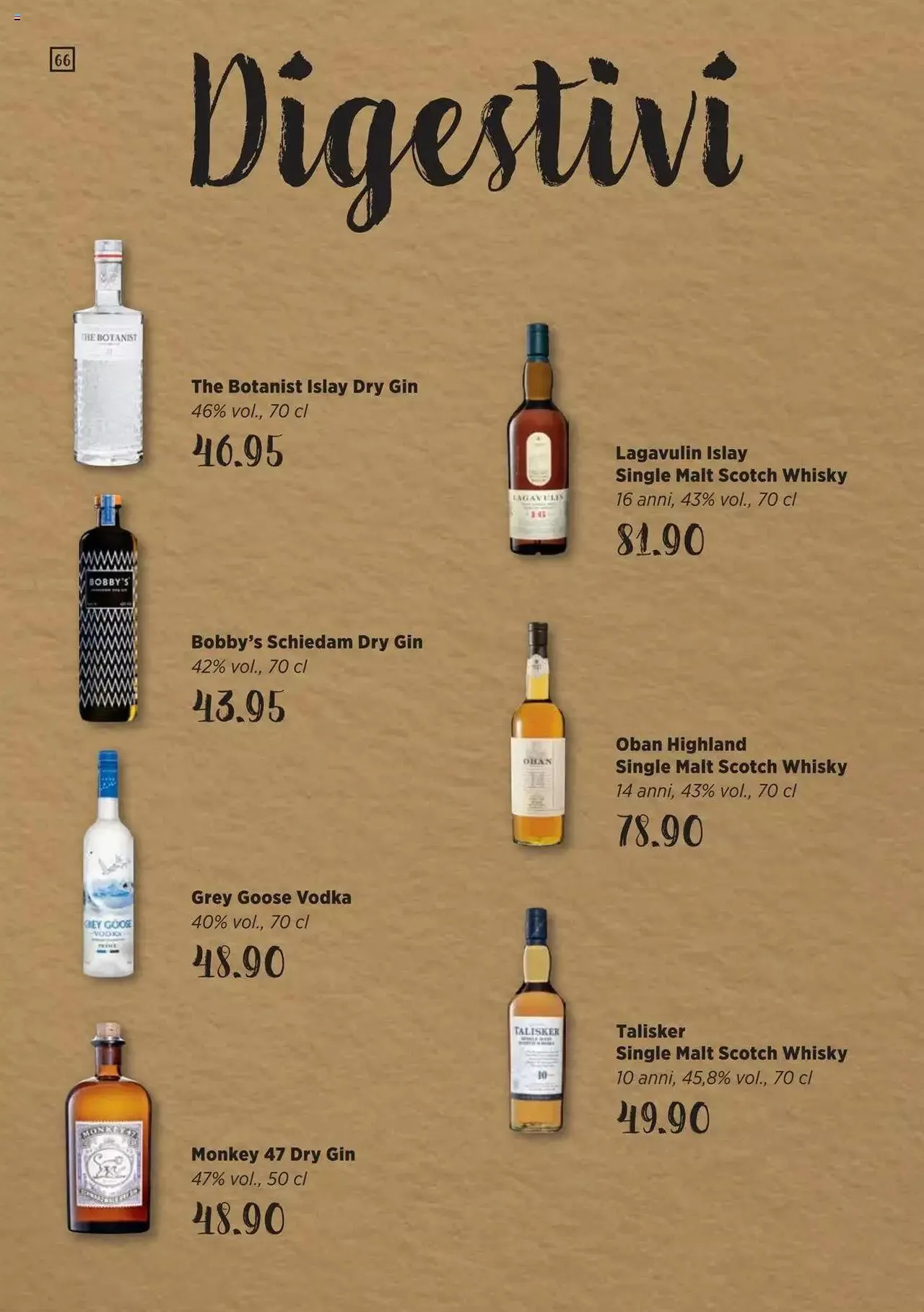 Denner Guida dei vini 2023 / 2024 IT von 11. September bis 31. Dezember 2023 - Prospekt seite  66