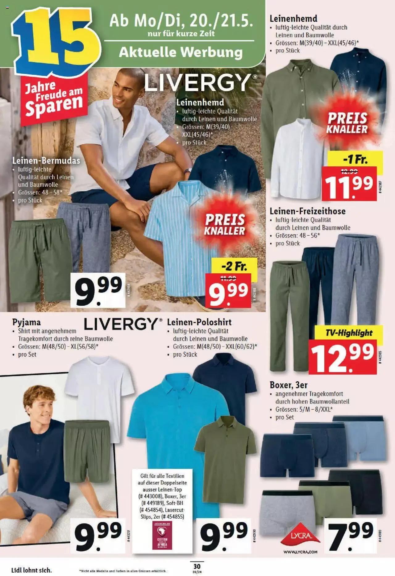Lidl Aktionen von 16. Mai bis 22. Mai 2024 - Prospekt seite  30