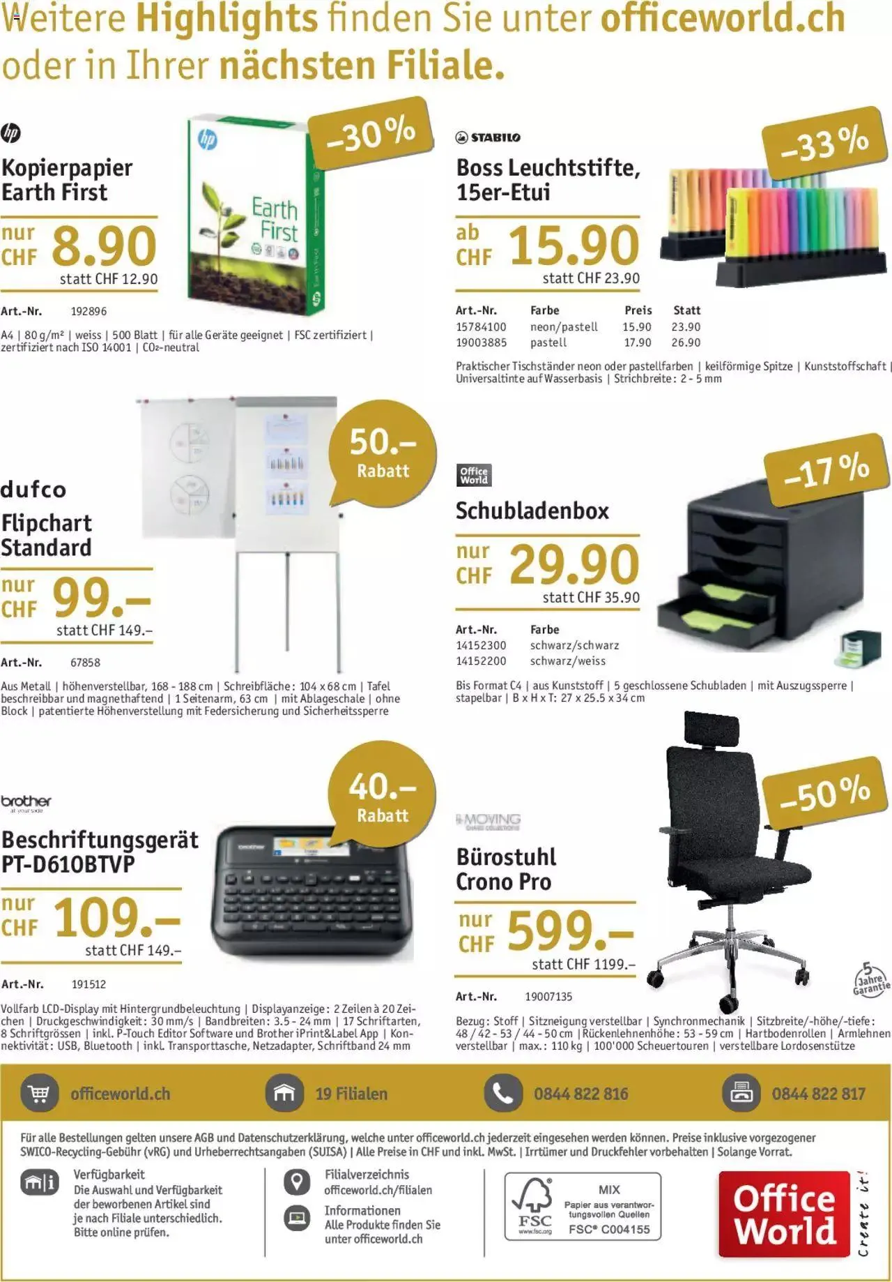 Office World Aktionen von 30. November bis 27. Dezember 2023 - Prospekt seite 24