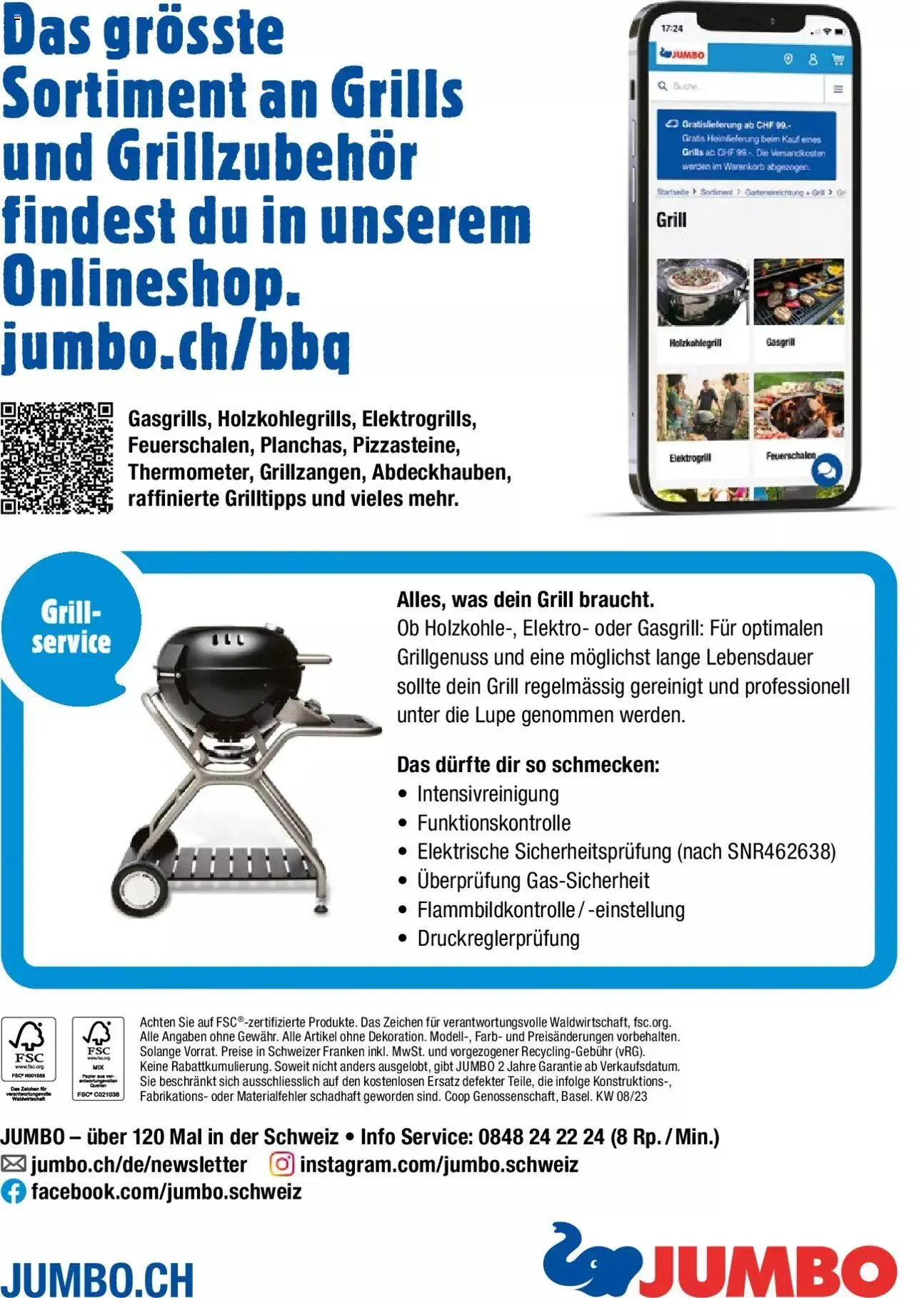 Jumbo Grosse Grillbroschure 2023 von 27. Februar bis 31. Dezember 2023 - Prospekt seite  52
