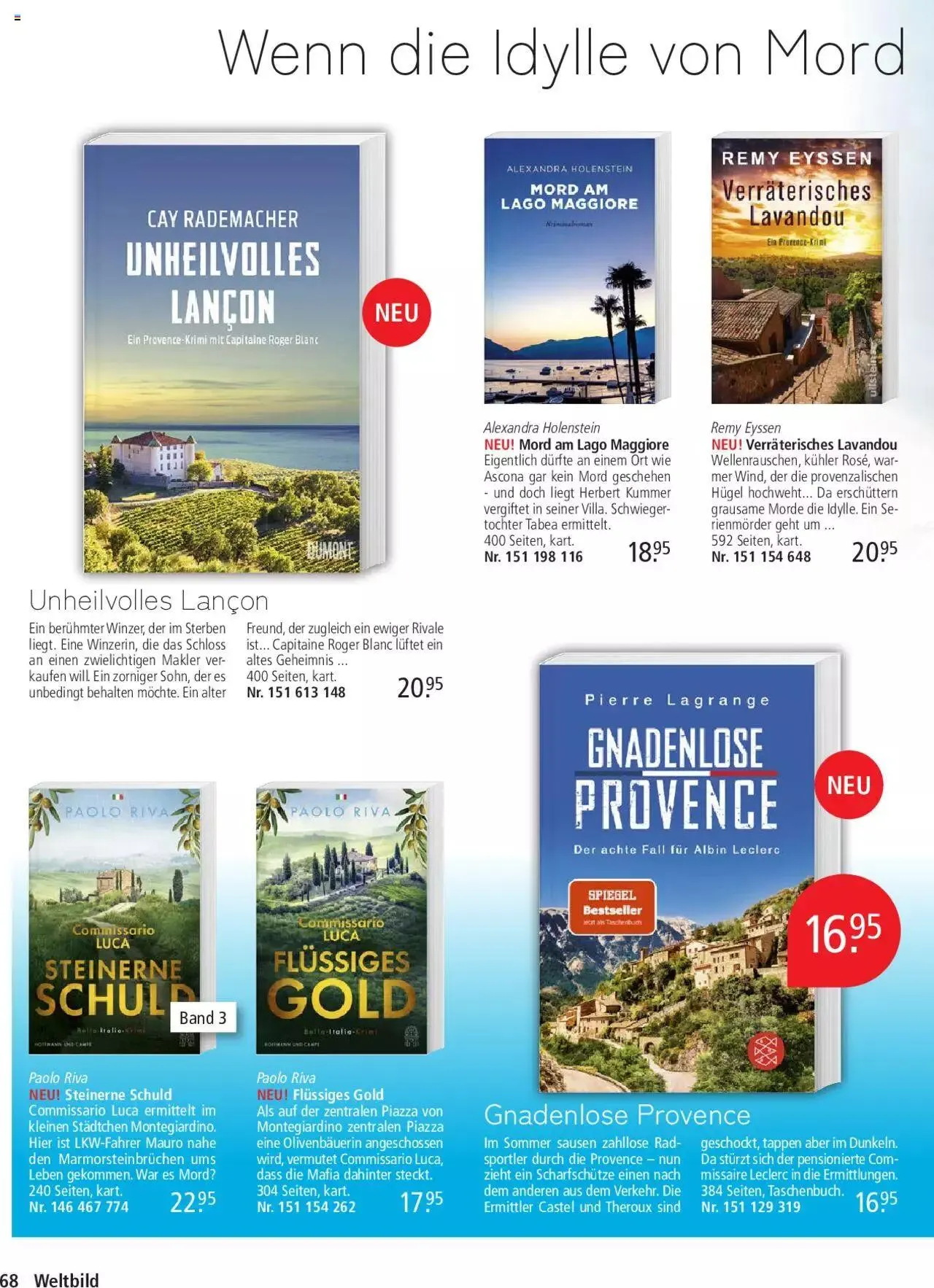 Weltbild Aktionen von 24. Mai bis 31. Dezember 2024 - Prospekt seite  68