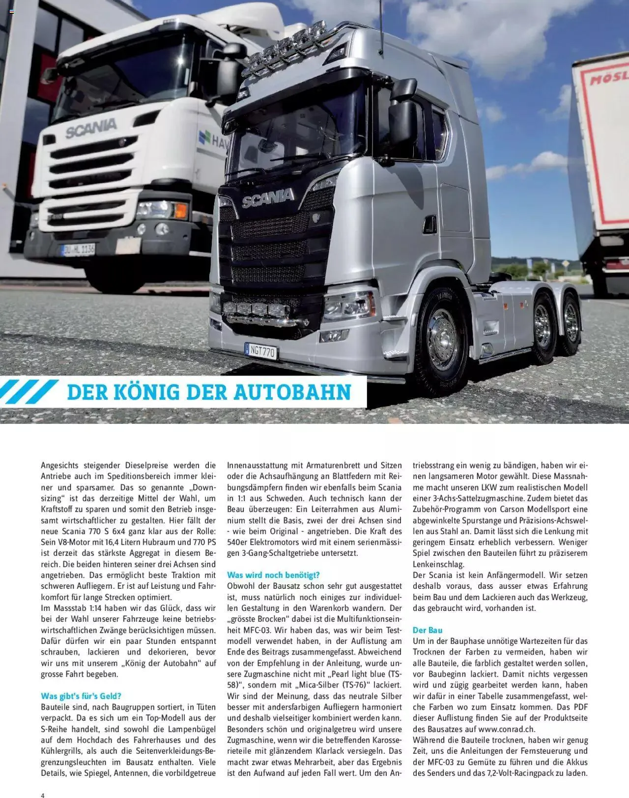 Conrad - Modellbaumagazin 03 / 2022 von 29. September bis 31. Dezember 2023 - Prospekt seite 4