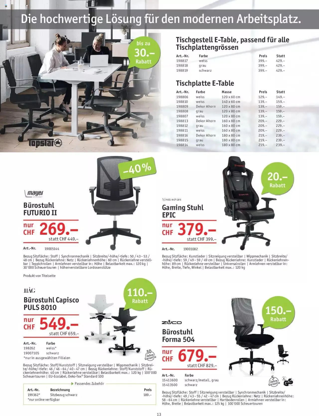 Office World Aktionen von 24. August bis 27. September 2023 - Prospekt seite  13