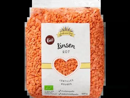 Leib und Gut Linsen rot Bio