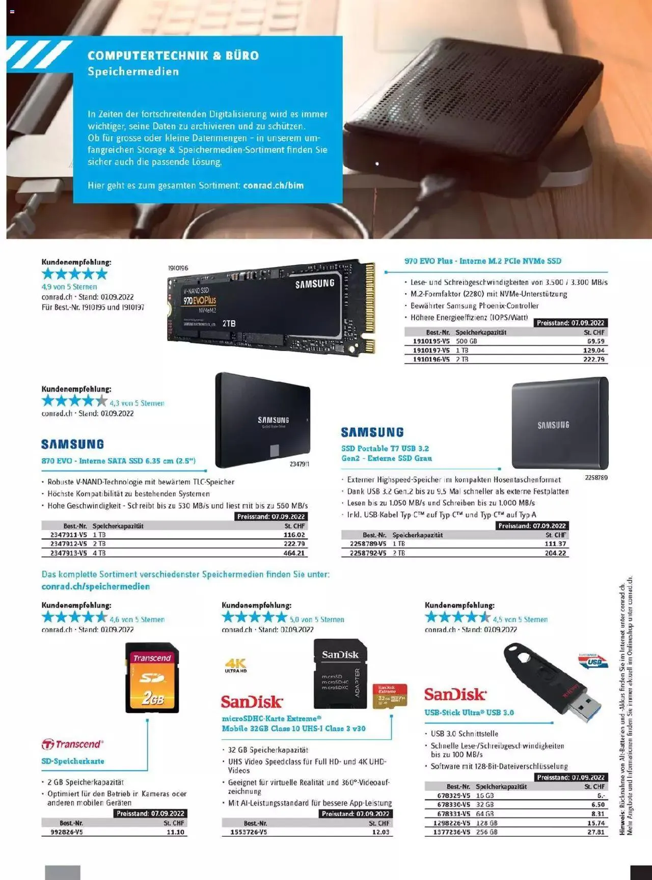 Conrad - Innovation News von 26. September bis 31. Dezember 2023 - Prospekt seite 36