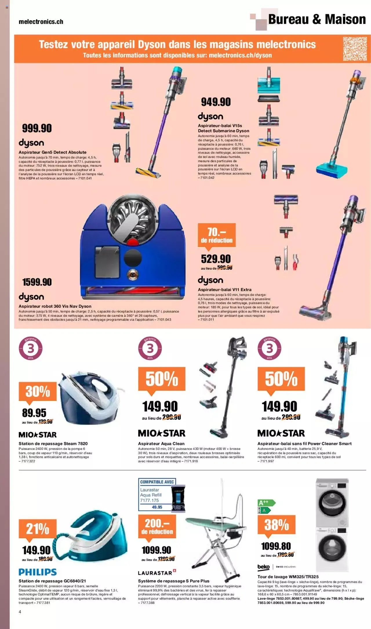 Melectronics - Prospectus von 19. September bis 9. Oktober 2023 - Prospekt seite 4