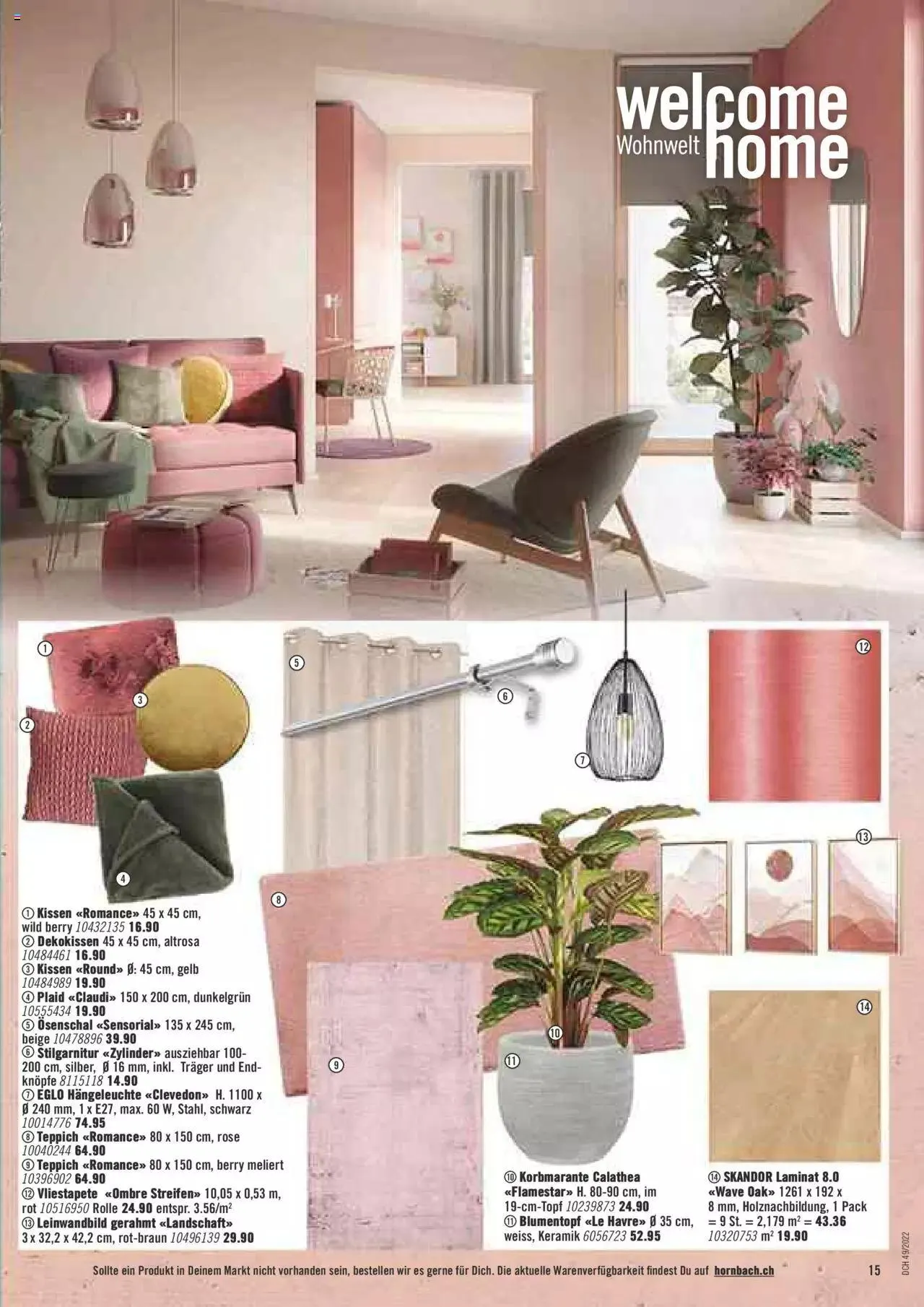 Hornbach - Aktueller Prospekt von 5. Dezember bis 31. Dezember 2023 - Prospekt seite  15
