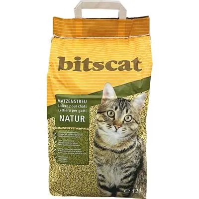 Katzenstreu Natur bitscat 12 l