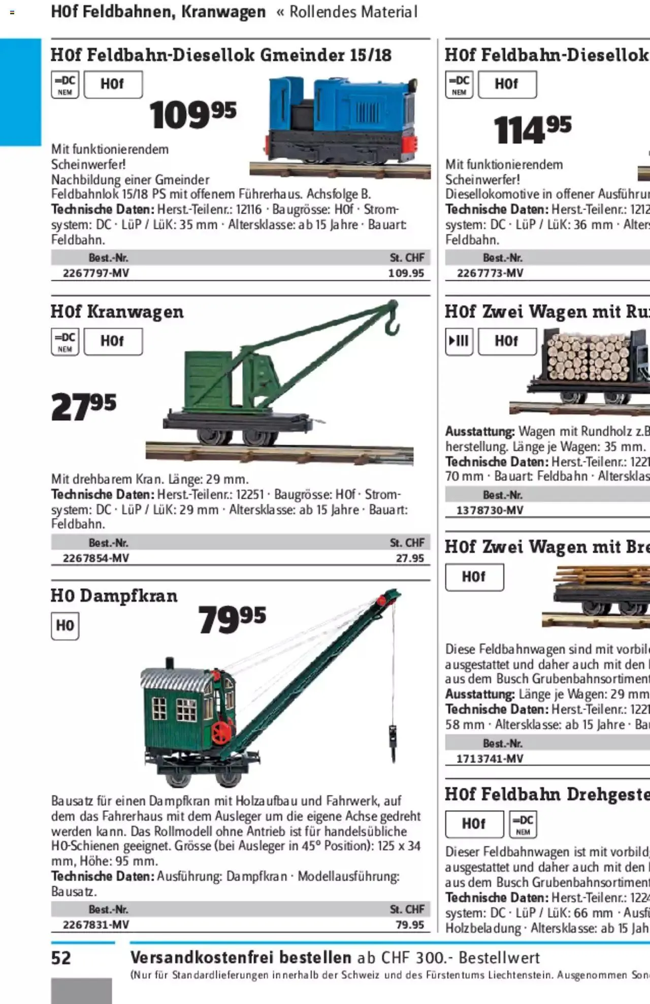 Conrad - Modellbahn Katalog 2022/23 von 5. September bis 31. Dezember 2023 - Prospekt seite  107