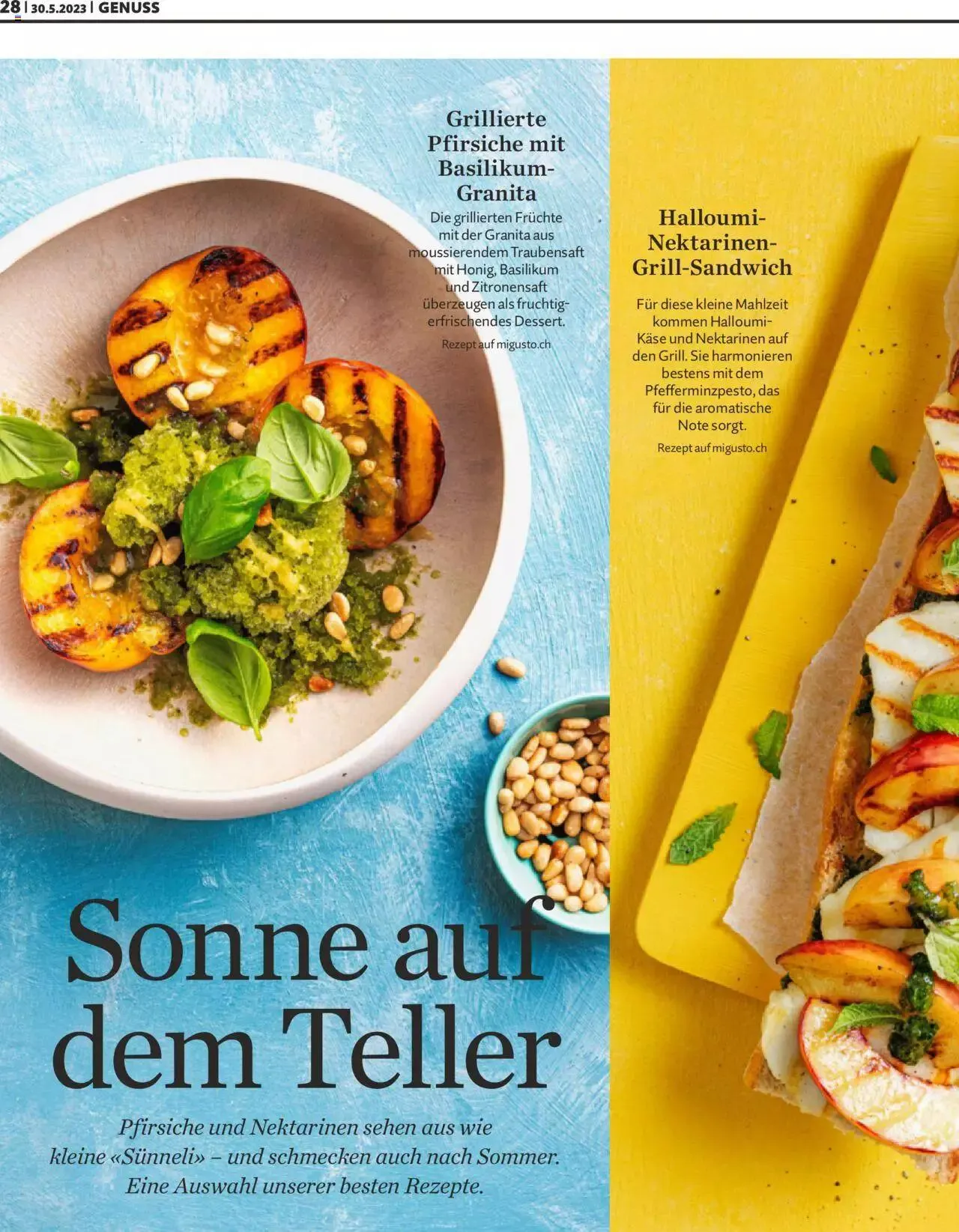 Migros Magazin von 30. Mai bis 31. Dezember 2023 - Prospekt seite  28