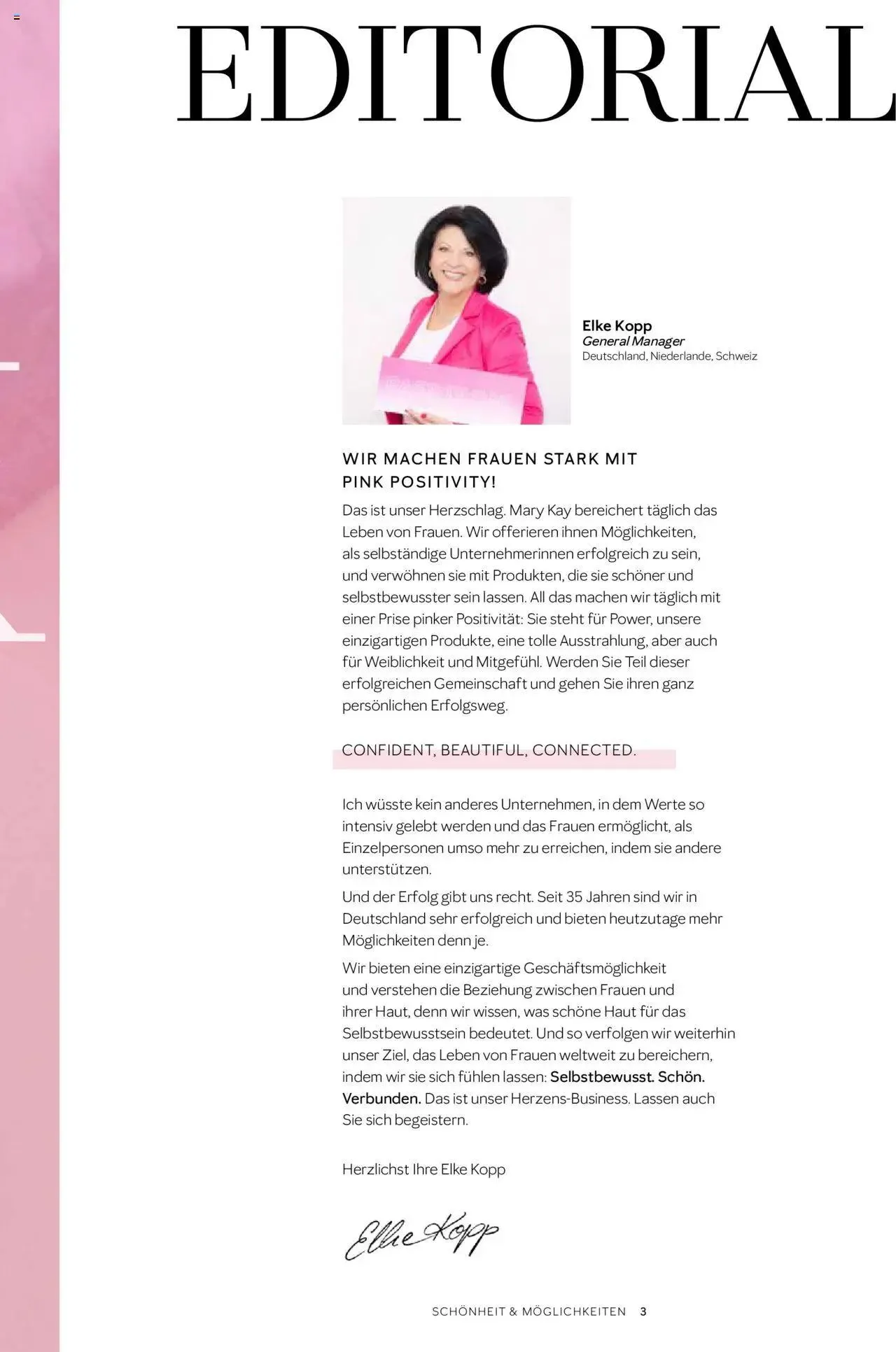 Mary Kay Aktionen Schönheit & Möglichkeiten von 18. Oktober bis 31. Dezember 2024 - Prospekt seite 3