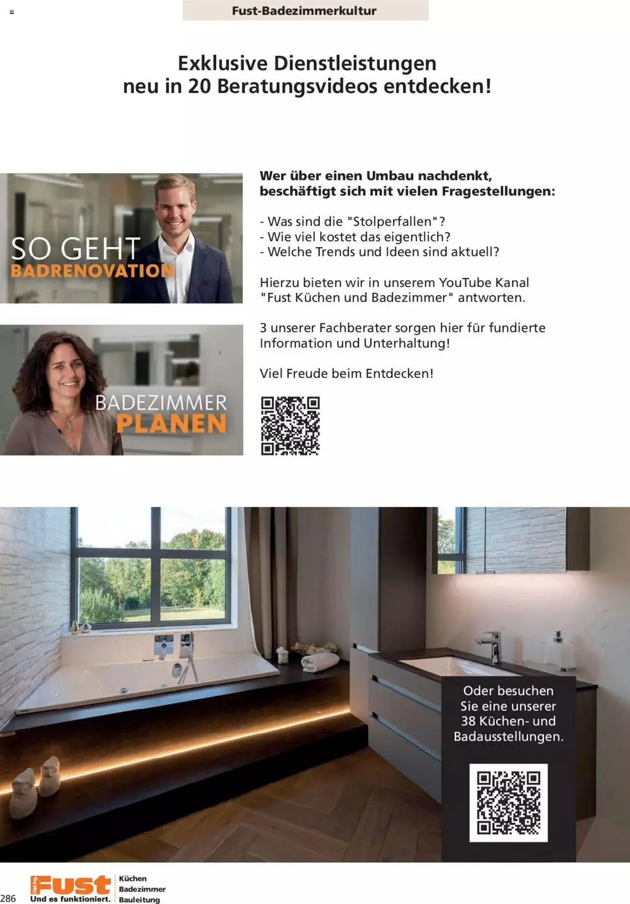 Fust Aktionen Badezimmermagazin von 17. April bis 31. Dezember 2024 - Prospekt seite  286