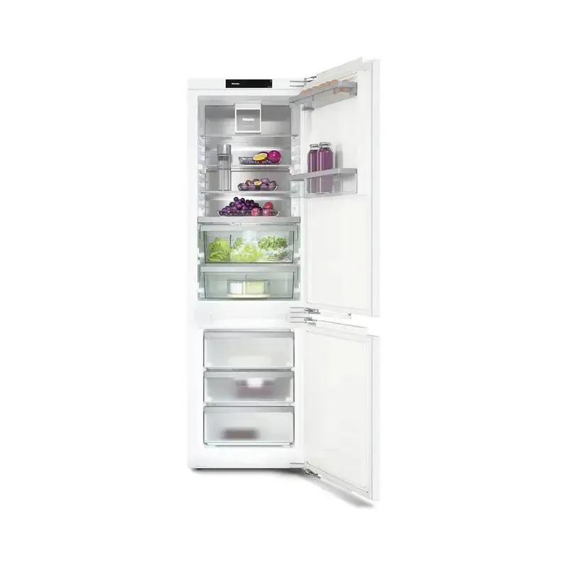 Miele KFN7774C RE Kühl-Gefrierkombination Weiss rechts