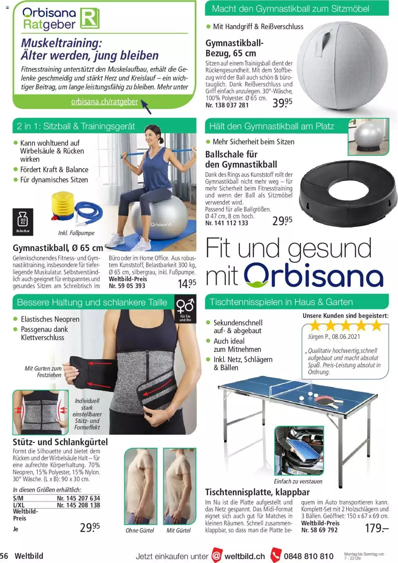 Weltbild Aktionen von 1. Juli bis 31. Juli 2023 - Prospekt seite  56