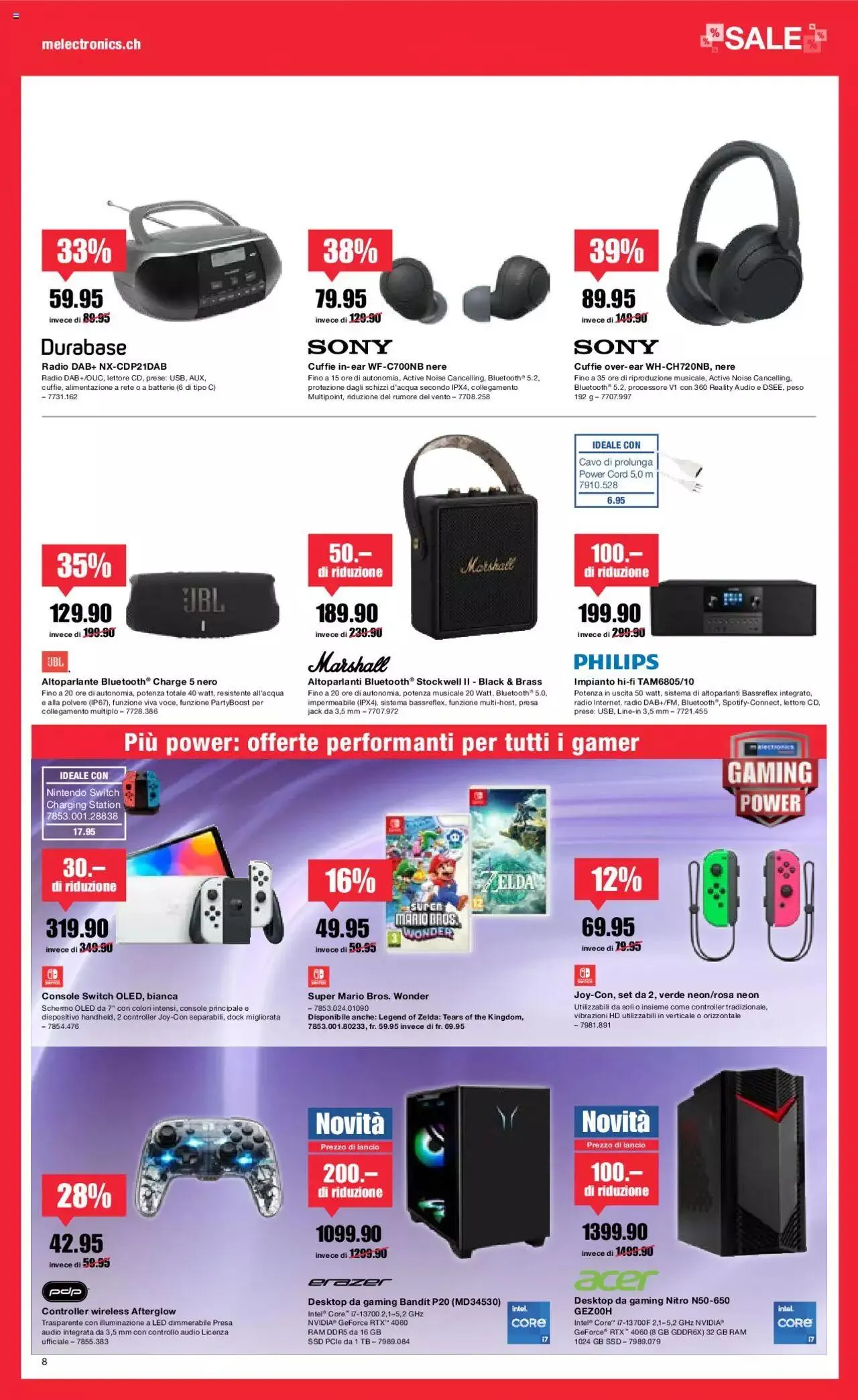 Melectronics - Prospetto von 26. Dezember bis 15. Januar 2024 - Prospekt seite  8