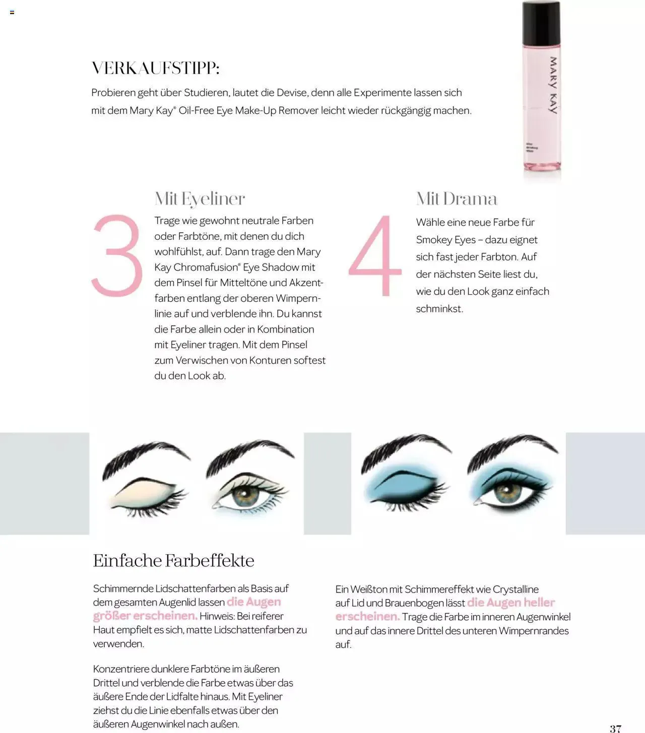 Mary Kay - Make-up Trainer von 16. September bis 31. Dezember 2023 - Prospekt seite  37