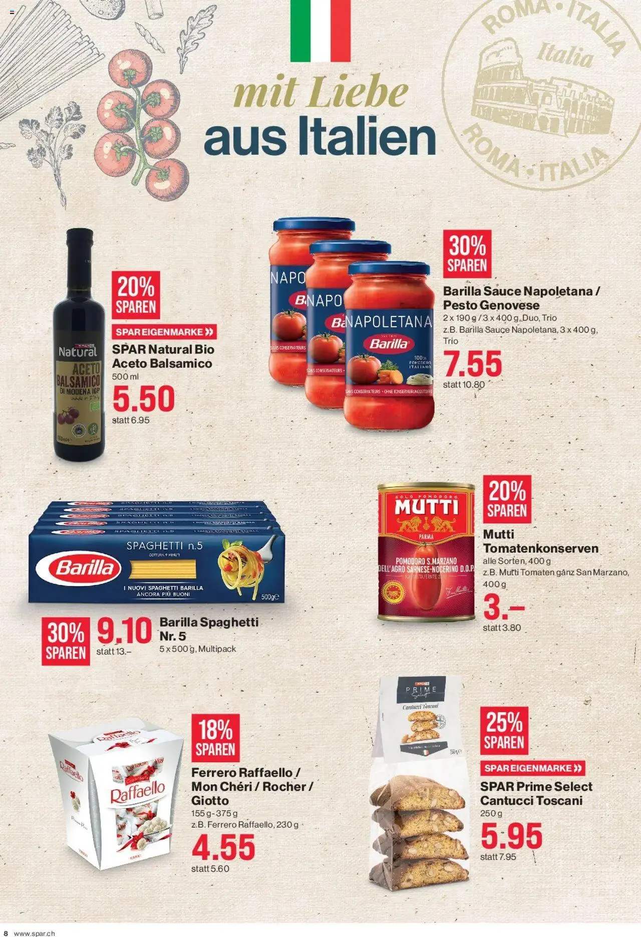 SPAR Aktionen von 5. September bis 11. September 2024 - Prospekt seite 8