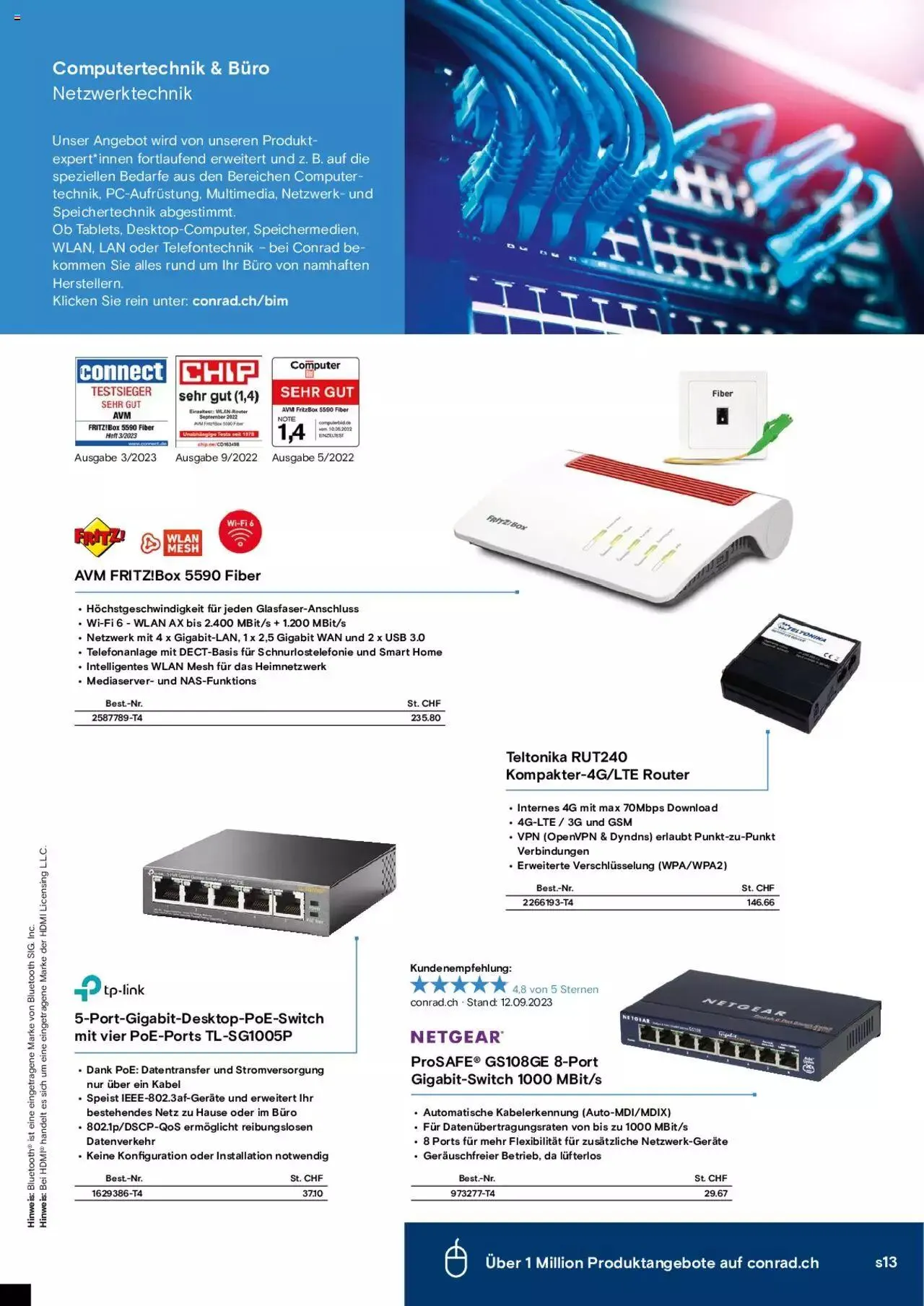 Conrad Aktionen von 16. Oktober bis 31. Dezember 2023 - Prospekt seite 37
