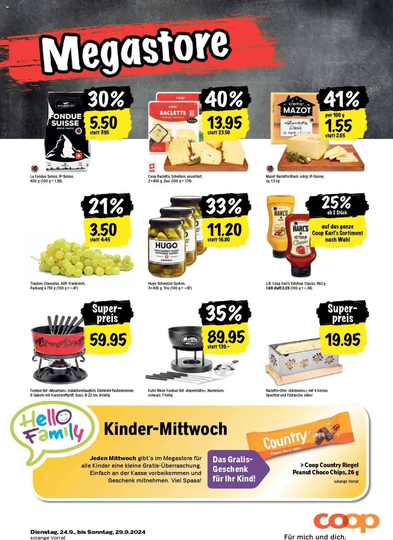 Coop Aktionen von 24. September bis 29. September 2024 - Prospekt seite  24