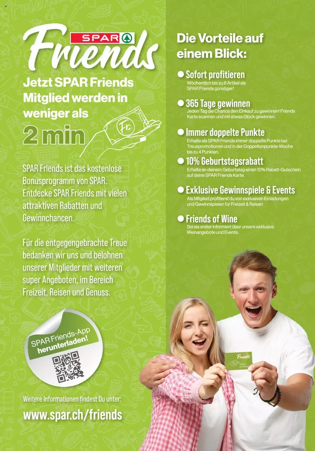 SPAR Kundenmagazin von 2. März bis 31. Dezember 2023 - Prospekt seite 61