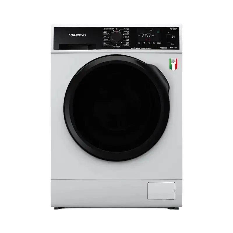SanGiorgio F814IB8 Waschmaschine Weiss links