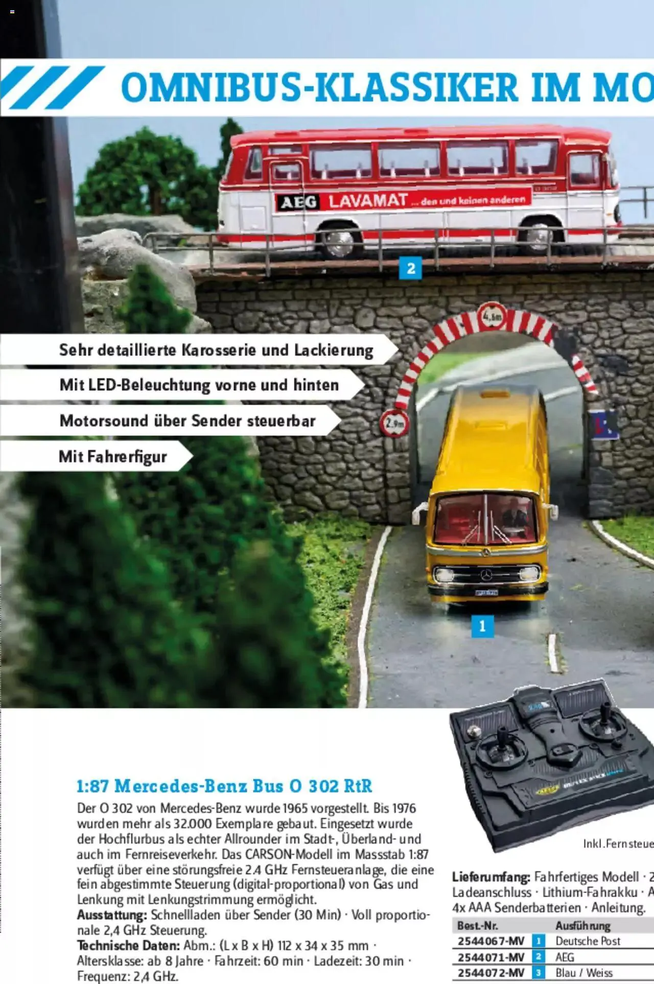 Conrad - Modellbahn Katalog 2022/23 von 5. September bis 31. Dezember 2023 - Prospekt seite  3
