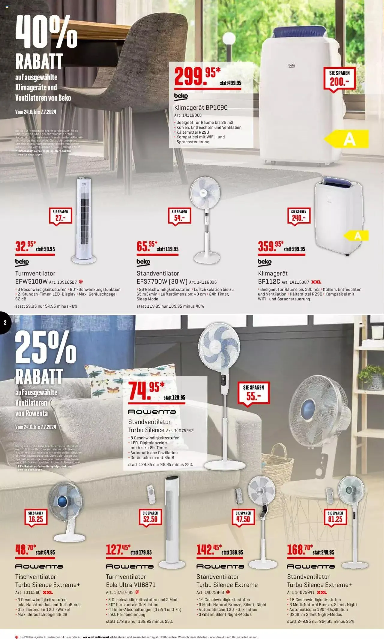 Interdiscount Aktionen von 24. Juni bis 7. Juli 2024 - Prospekt seite 22