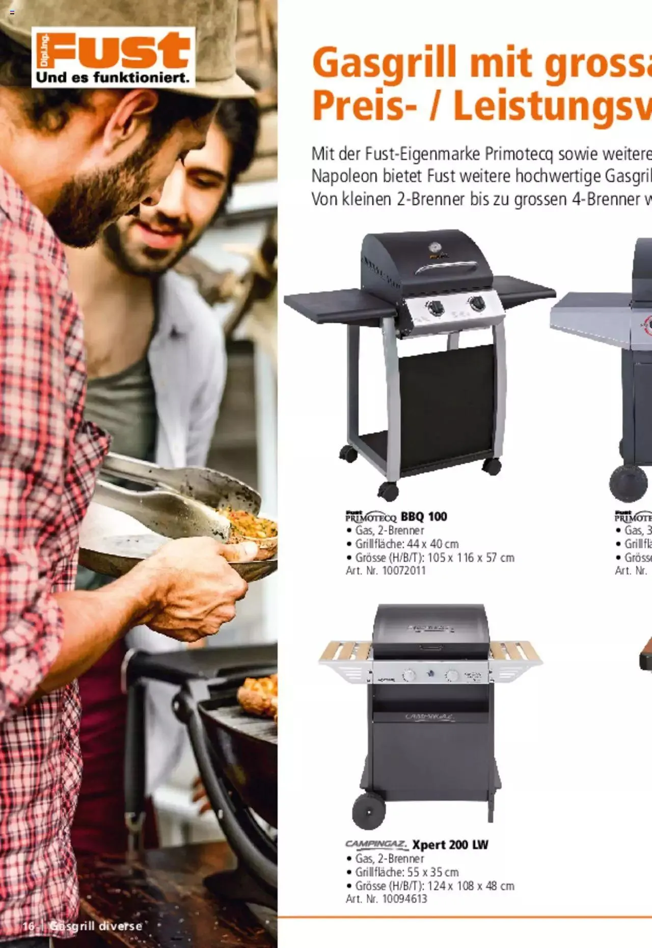 Fust Grill Zeit von 4. April bis 31. Dezember 2023 - Prospekt seite  31