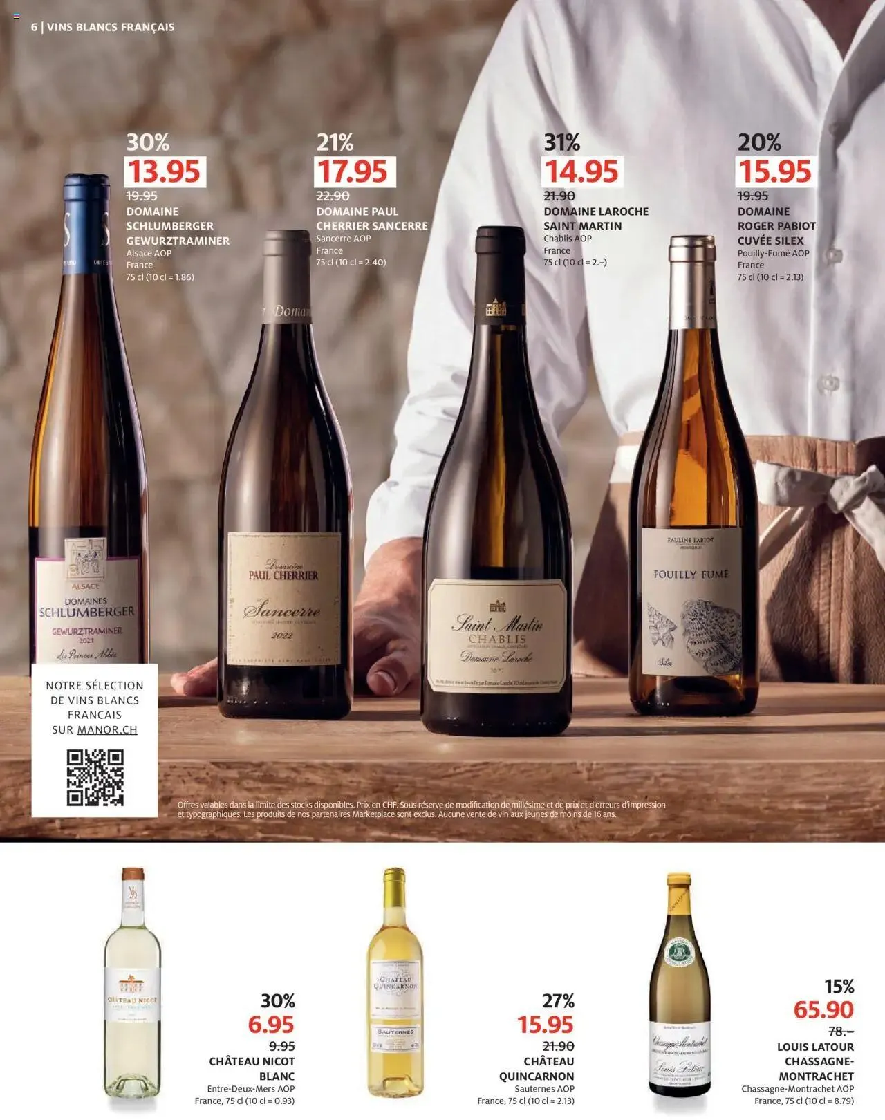 Manor Catalogue des vins von 8. September bis 6. Oktober 2024 - Prospekt seite  6