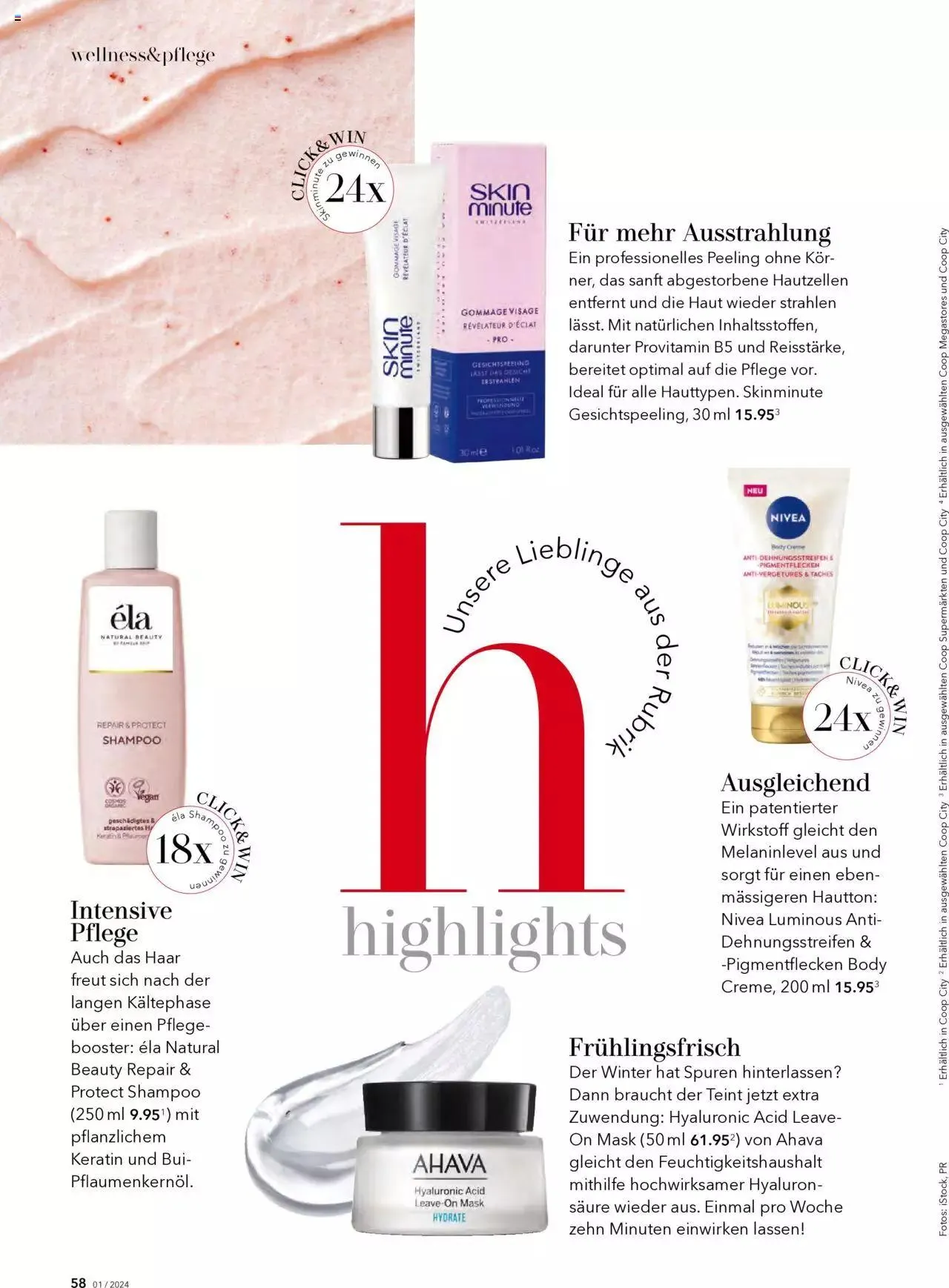 Coop Aktionen Beauty & Life von 27. Februar bis 31. Dezember 2024 - Prospekt seite  58
