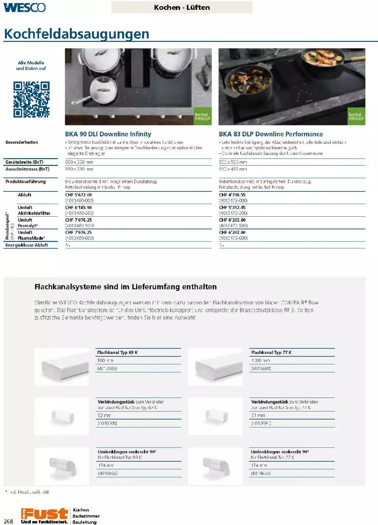 Fust Küchen- und Badezimmerprospekt von 4. März bis 31. Dezember 2024 - Prospekt seite  268