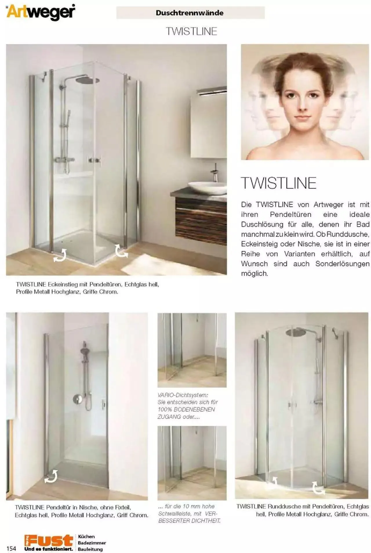 Fust Badezimmermagazin von 17. April bis 31. Dezember 2023 - Prospekt seite  154