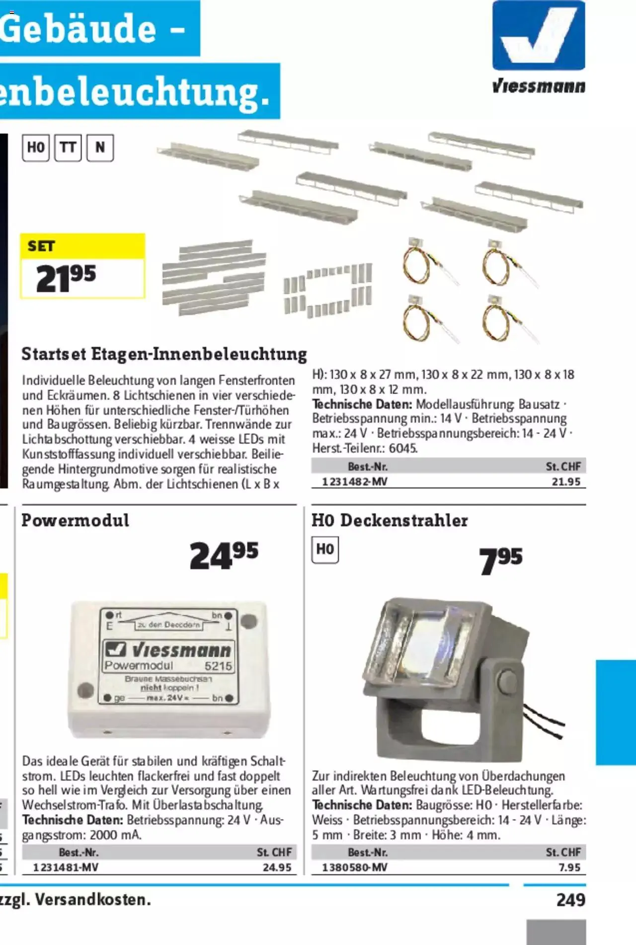 Conrad - Modellbahn Katalog 2022/23 von 5. September bis 31. Dezember 2023 - Prospekt seite  502